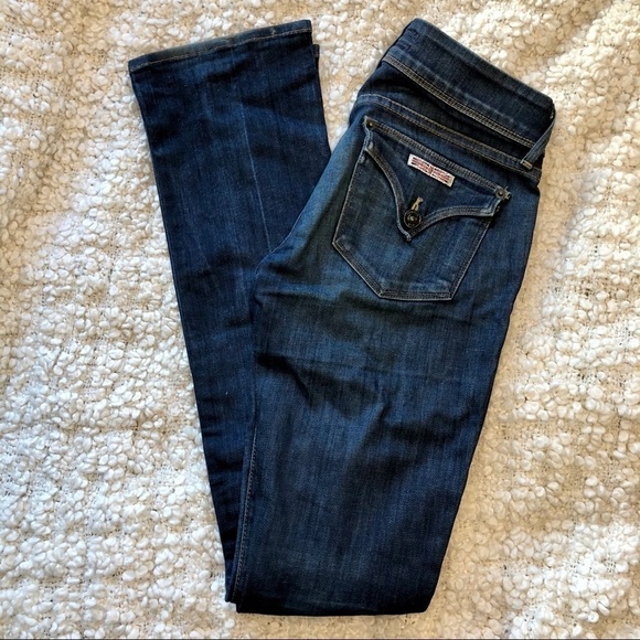 Hudson Straight Leg Jeans Medium Wash - Picture 2 of 7